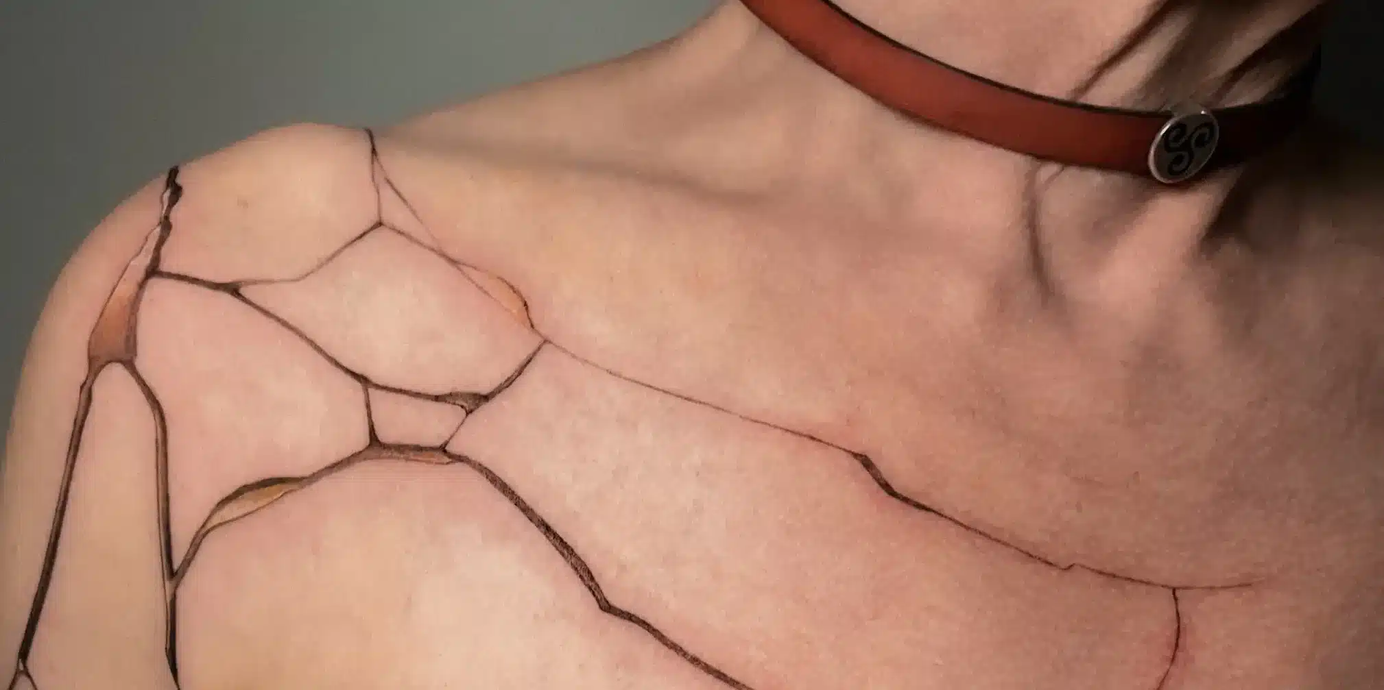 diseño tatuaje kintsugi