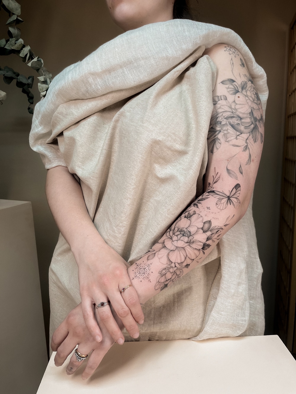 Tatuaje Floral 1